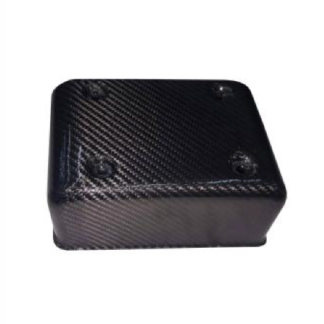 Carbon fiber fuse box cover for Harley-Davidson