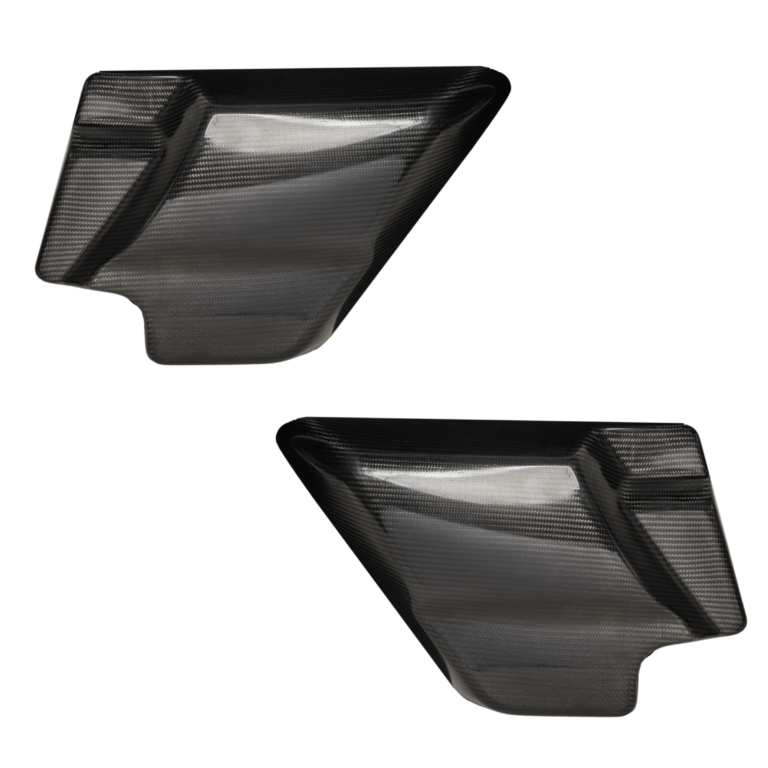 Carbon Fiber Side Covers for 2009+ Touring Models Italian Performance